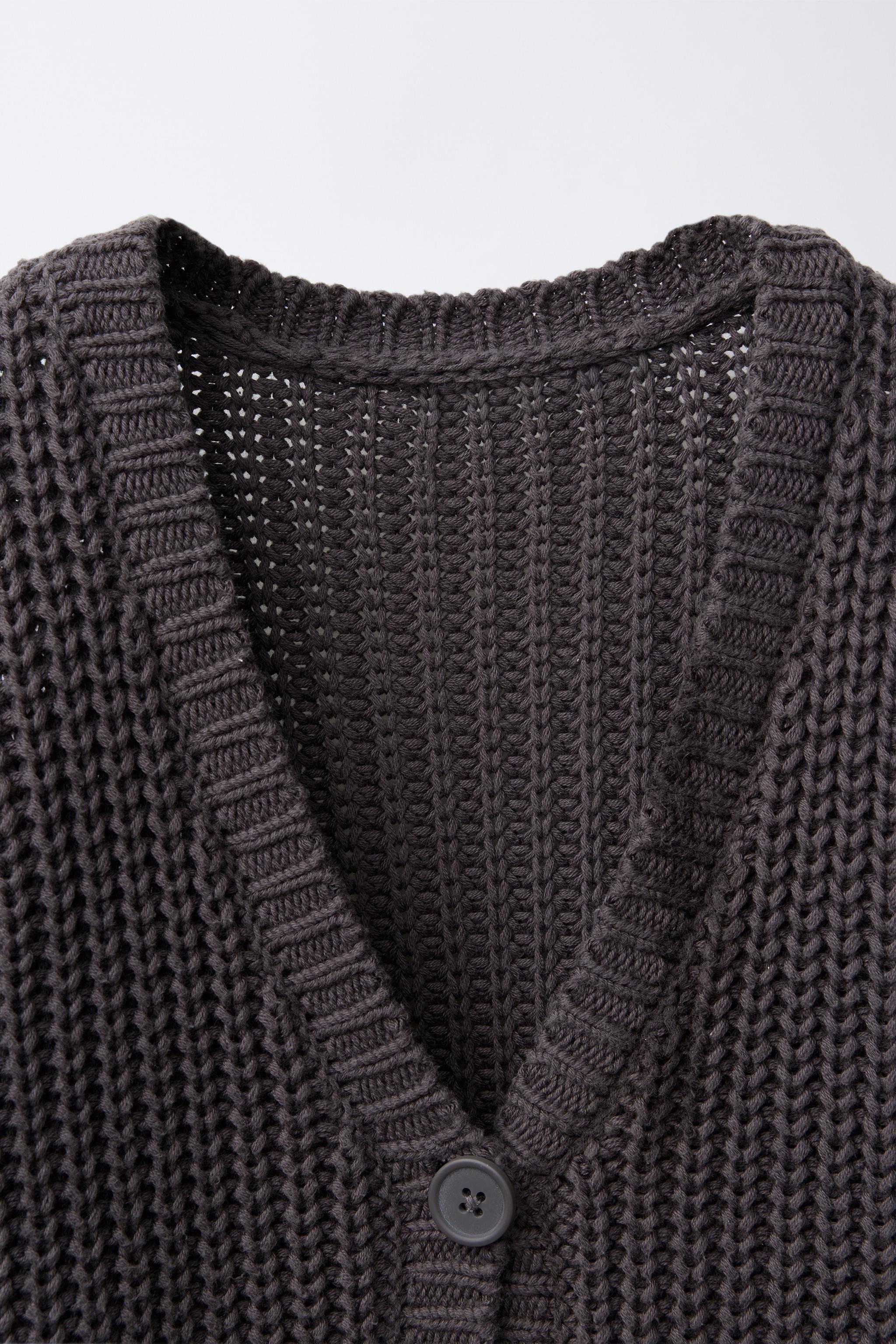 CHUNKY KNIT CARDIGAN